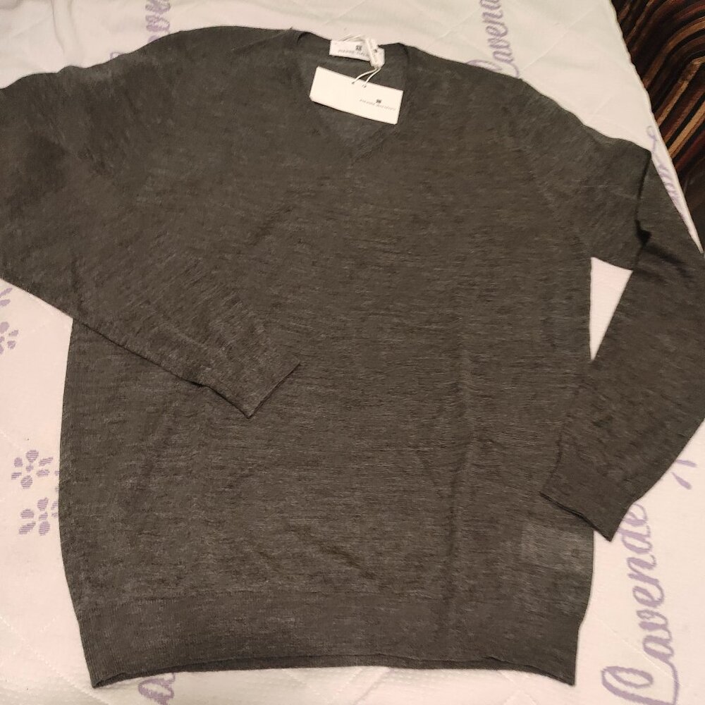 NWT Balmain Cardigan XL Gray